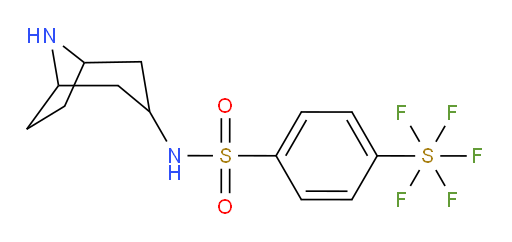 [4-[(8-Azabicyclo[3.2.1]oct-3-ylamino)sulfonyl]phenyl]sulfur pentafluoride