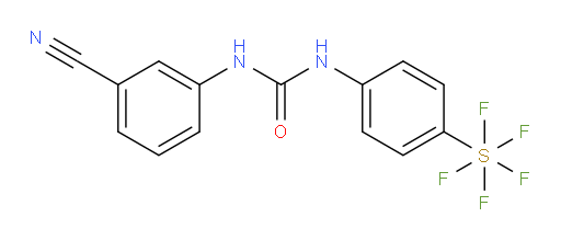 [4-[[[(3-Cyanophenyl)amino]carbonyl]amino]phenyl]sulfur pentafluoride