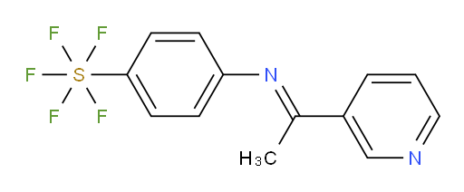 [4-[(E)-[1-(3-pyridinyl)ethylidene]amino]phenyl]-sulfur pentafluoride