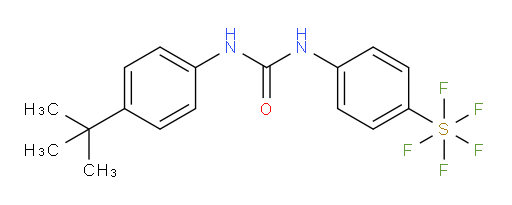 [4-[[[[4-(1,1-Dimethylethyl)phenyl]amino]carbonyl]amino]phenyl]sulfur pentafluoride