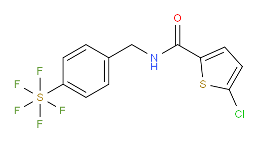 [4-[[[(5-Chloro-2-thienyl)carbonyl]amino]methyl]phenyl]sulfur pentafluoride