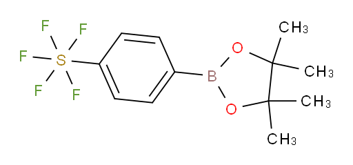[4-(4,4,5,5-tetramethyl-1,3,2-dioxaborolan-2-yl)phenyl]sulfur pentafluoride