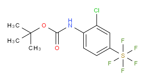 [3-Chloro-4-[[(1,1-dimethylethoxy)carbonyl]amino]phenyl]sulfur pentafluoride