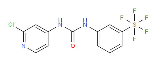 [3-[[[(2-Chloro-4-pyridinyl)amino]carbonyl]amino]phenyl]sulfur pentafluoride