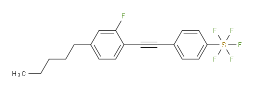 [4-[(2-fluoro-4-pentylphenyl)ethynyl]phenyl]-sulfur pentafluoride