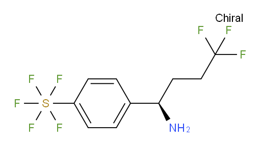[4-[(1R)-1-Amino-4,4,4-trifluorobutyl]phenyl]sulfur pentafluoride