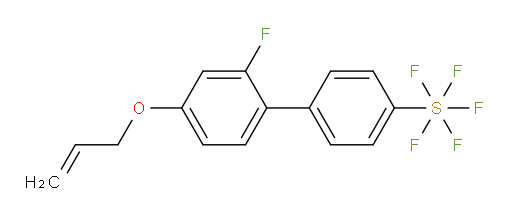 [2'-fluoro-4'-(2-propenyloxy)-biphenyl-4-yl]-sulfur pentafluoride