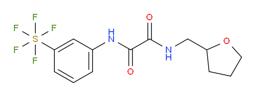 N1-(3-(pentafluoromercapto)phenyl)-N2-((tetrahydrofuran-2-yl)methyl)oxalamide