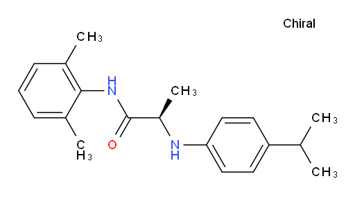 (R)-N-(2,6-dimethylphenyl)-2-((4-isopropylphenyl)amino)propanamide