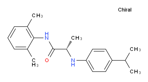 (S)-N-(2,6-dimethylphenyl)-2-((4-isopropylphenyl)amino)propanamide