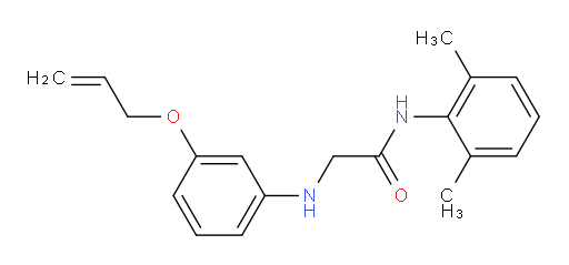 2-((3-(allyloxy)phenyl)amino)-N-(2,6-dimethylphenyl)acetamide