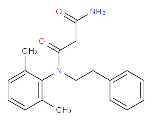 N1-(2,6-dimethylphenyl)-N1-phenethylmalonamide