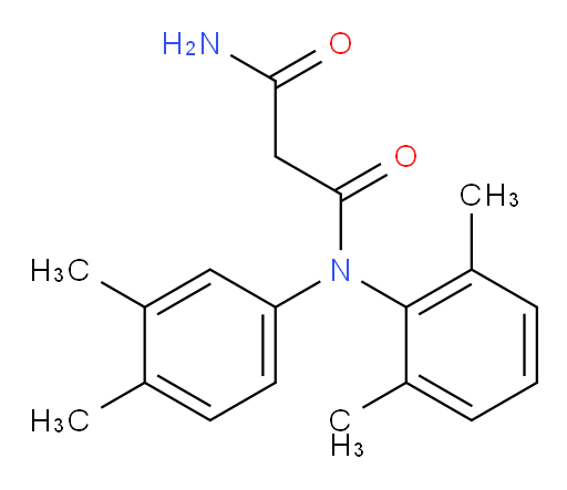 N1-(2,6-dimethylphenyl)-N1-(3,4-dimethylphenyl)malonamide