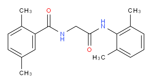 N-(2-((2,6-dimethylphenyl)amino)-2-oxoethyl)-2,5-dimethylbenzamide