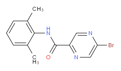 5-bromo-N-(2,6-dimethylphenyl)pyrazine-2-carboxamide