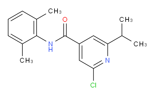 2-chloro-N-(2,6-dimethylphenyl)-6-isopropylisonicotinamide