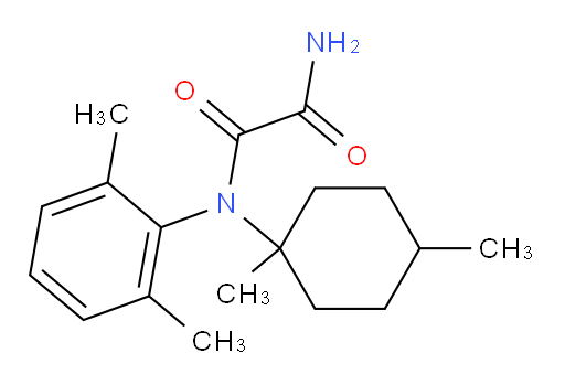 N1-(1,4-dimethylcyclohexyl)-N1-(2,6-dimethylphenyl)oxalamide