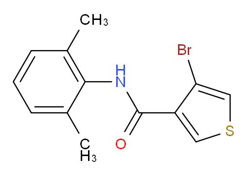 4-bromo-N-(2,6-dimethylphenyl)thiophene-3-carboxamide