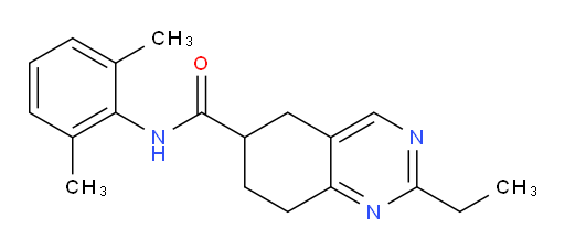 N-(2,6-dimethylphenyl)-2-ethyl-5,6,7,8-tetrahydroquinazoline-6-carboxamide