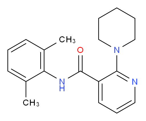 N-(2,6-dimethylphenyl)-2-(piperidin-1-yl)nicotinamide