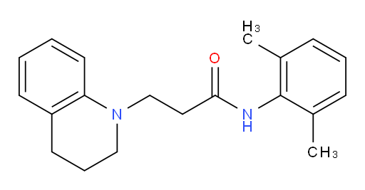 3-(3,4-dihydroquinolin-1(2H)-yl)-N-(2,6-dimethylphenyl)propanamide