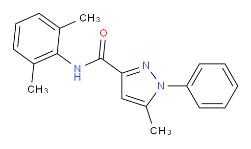 N-(2,6-dimethylphenyl)-5-methyl-1-phenyl-1H-pyrazole-3-carboxamide