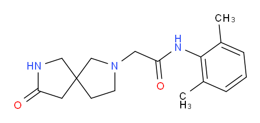 N-(2,6-dimethylphenyl)-2-(8-oxo-2,7-diazaspiro[4.4]nonan-2-yl)acetamide