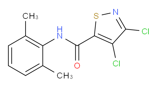 3,4-dichloro-N-(2,6-dimethylphenyl)isothiazole-5-carboxamide