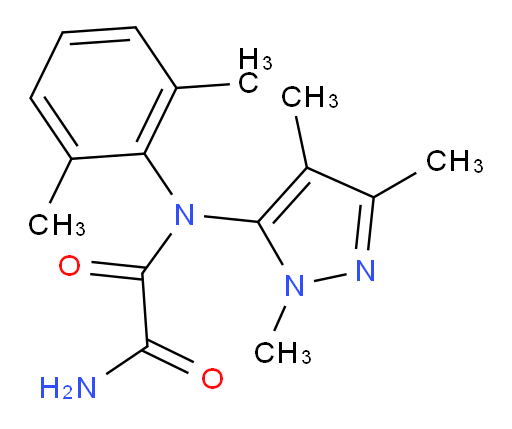 N1-(2,6-dimethylphenyl)-N1-(1,3,4-trimethyl-1H-pyrazol-5-yl)oxalamide