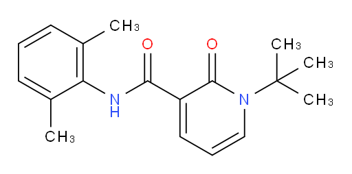 1-(tert-butyl)-N-(2,6-dimethylphenyl)-2-oxo-1,2-dihydropyridine-3-carboxamide