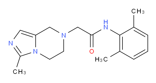 N-(2,6-dimethylphenyl)-2-(3-methyl-5,6-dihydroimidazo[1,5-a]pyrazin-7(8H)-yl)acetamide