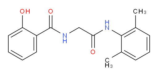N-(2-((2,6-dimethylphenyl)amino)-2-oxoethyl)-2-hydroxybenzamide
