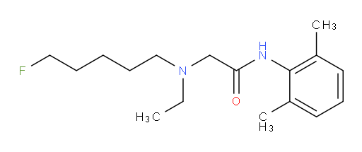 N-(2,6-dimethylphenyl)-2-(ethyl(5-fluoropentyl)amino)acetamide