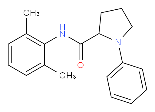 N-(2,6-dimethylphenyl)-1-phenylpyrrolidine-2-carboxamide