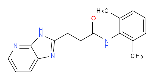 N-(2,6-dimethylphenyl)-3-(3H-imidazo[4,5-b]pyridin-2-yl)propanamide