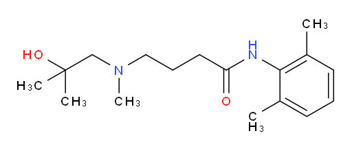 N-(2,6-dimethylphenyl)-4-((2-hydroxy-2-methylpropyl)(methyl)amino)butanamide