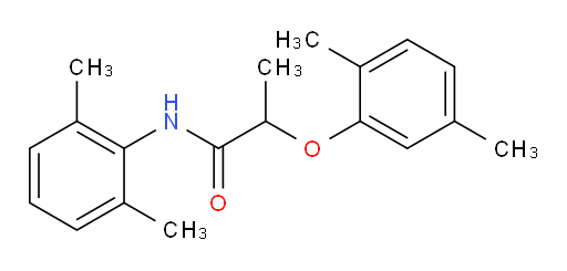 2-(2,5-dimethylphenoxy)-N-(2,6-dimethylphenyl)propanamide