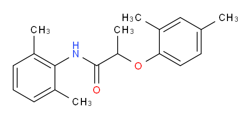 2-(2,4-dimethylphenoxy)-N-(2,6-dimethylphenyl)propanamide