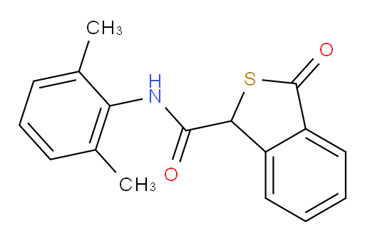 N-(2,6-dimethylphenyl)-3-oxo-1,3-dihydrobenzo[c]thiophene-1-carboxamide