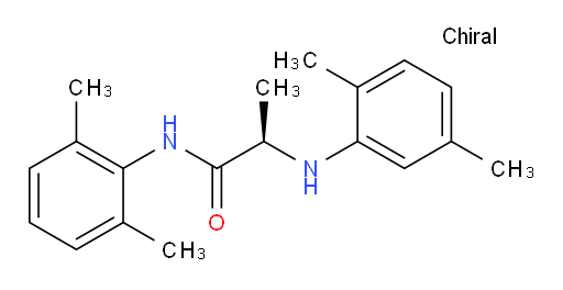 (R)-N-(2,6-dimethylphenyl)-2-((2,5-dimethylphenyl)amino)propanamide