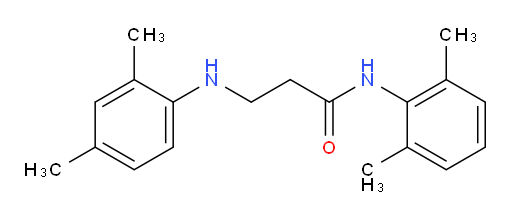 N-(2,6-dimethylphenyl)-3-((2,4-dimethylphenyl)amino)propanamide