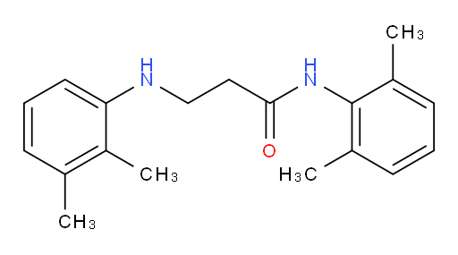 N-(2,6-dimethylphenyl)-3-((2,3-dimethylphenyl)amino)propanamide