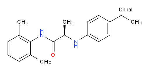 (R)-N-(2,6-dimethylphenyl)-2-((4-ethylphenyl)amino)propanamide