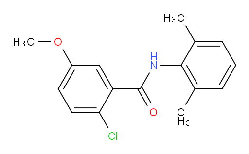 2-chloro-N-(2,6-dimethylphenyl)-5-methoxybenzamide