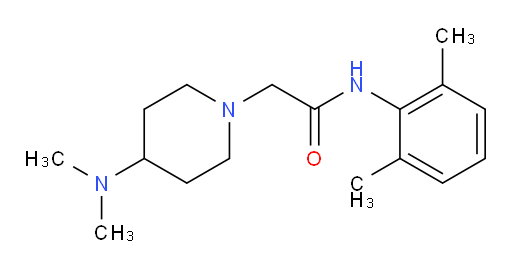 2-(4-(dimethylamino)piperidin-1-yl)-N-(2,6-dimethylphenyl)acetamide