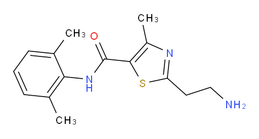 2-(2-aminoethyl)-N-(2,6-dimethylphenyl)-4-methylthiazole-5-carboxamide