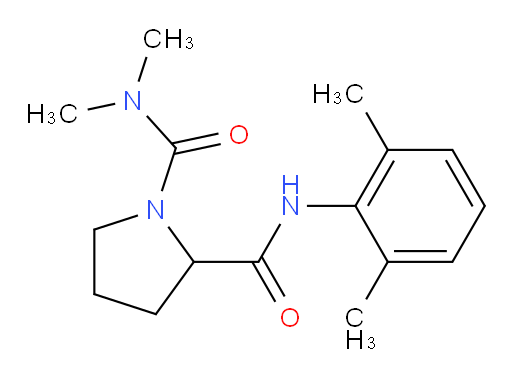 N2-(2,6-dimethylphenyl)-N1,N1-dimethylpyrrolidine-1,2-dicarboxamide