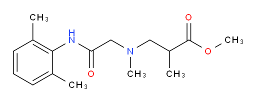methyl 3-((2-((2,6-dimethylphenyl)amino)-2-oxoethyl)(methyl)amino)-2-methylpropanoate