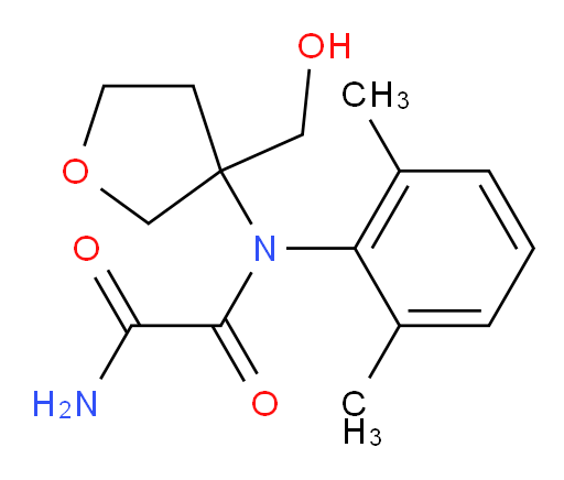 N1-(2,6-dimethylphenyl)-N1-(3-(hydroxymethyl)tetrahydrofuran-3-yl)oxalamide