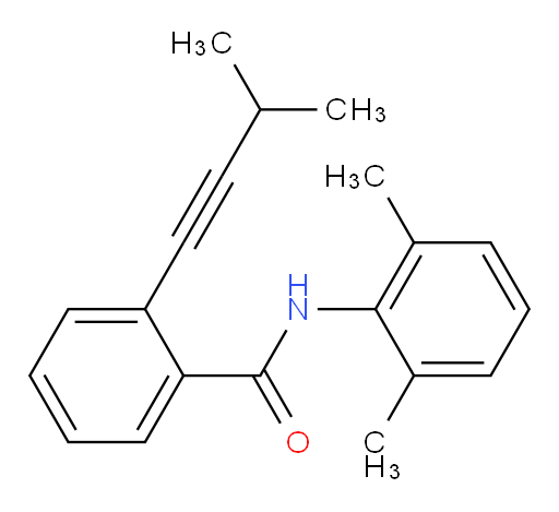 N-(2,6-dimethylphenyl)-2-(3-methylbut-1-yn-1-yl)benzamide